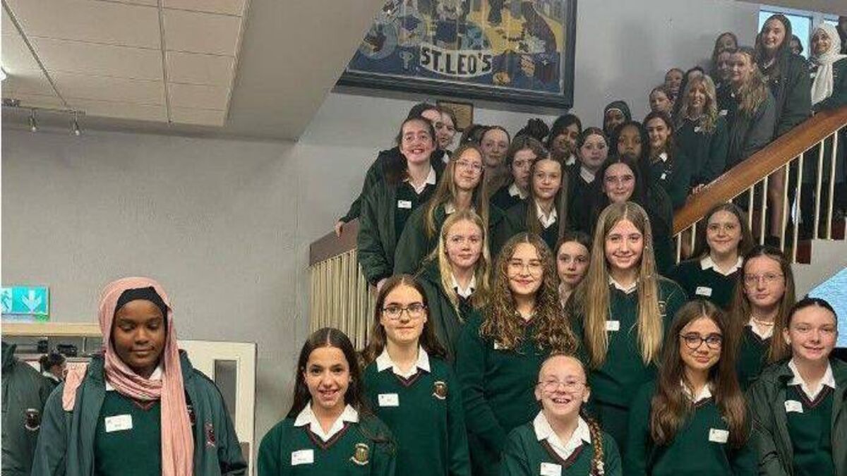 Prospective students explore St Leo’s College at open evening