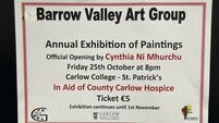Barrow Valley artists to hold annual exhibition 