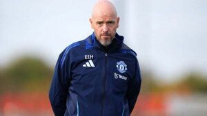 Erik ten Hag in confident mood as Man Utd target rare European victory