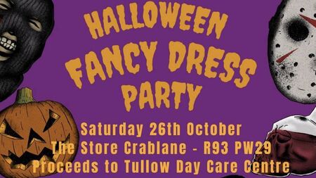 Halloween fundraiser in aid of Tullow Day Care Centre