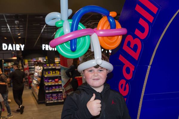 Jack Cush enjoying the family fun day at Spar, Tullow Jack Cush enjoying the family fun day at Spar, Tullow
