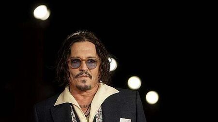 Johnny Depp honoured with lifetime achievement award at Rome Film Festival