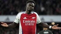Bukayo Saka knows Arsenal failed to press home their advantage against Liverpool
