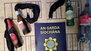 Man arrested as armed gardaí seize petrol bombs in Dublin Man arrested as armed gardaí seize petrol bombs in Dublin