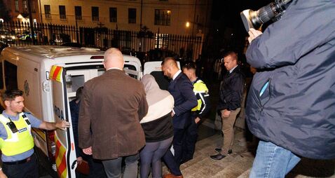Beloved son and dad is laid to rest as woman charged with his murder 