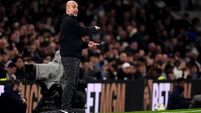 Pep Guardiola says Manchester City are ‘in real difficulty’ as injuries mount up