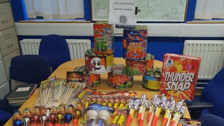 Carlow gardaí seize €8k of fireworks