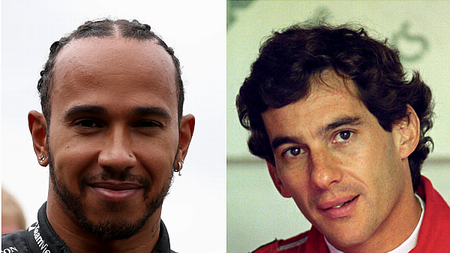 Lewis Hamilton ‘jumped at the opportunity’ to drive Ayrton Senna’s McLaren