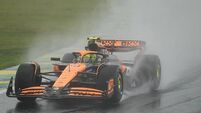 Lando Norris on pole for Brazilian Grand Prix after chaotic qualifying session