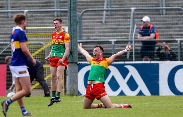 Darragh Foley celebrates a Championship win over Tipperary in 2022 Photo: ©INPHO/Evan Treacy