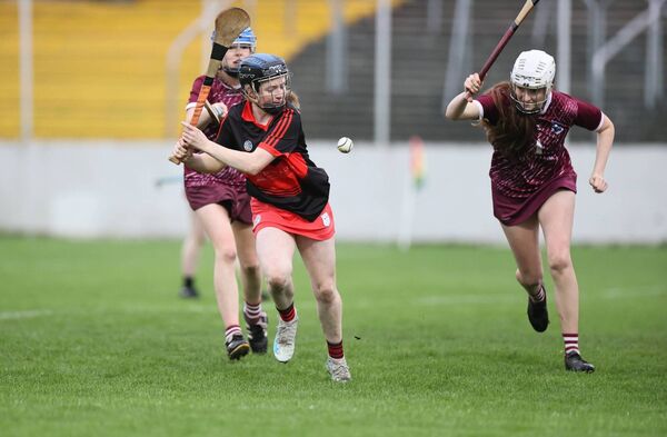 Rachel Kennedy scores one of her three goals in the minor final Photo: Pat Ahern Rachel Kennedy scores one of her three goals in the minor final Photo: Pat Ahern