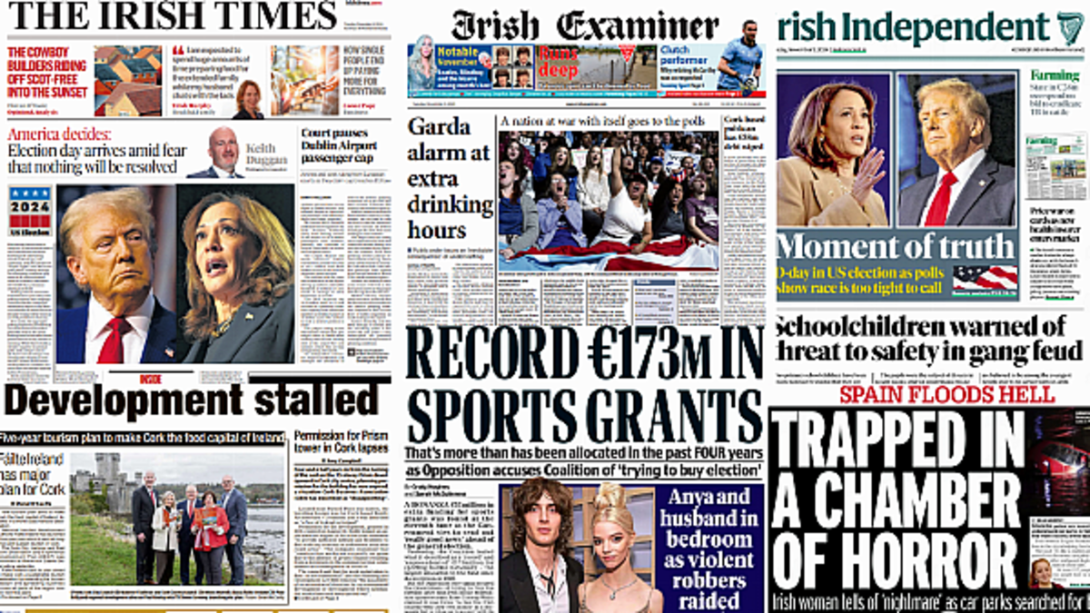 What the papers say: Tuesday's front pages