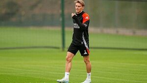 Martin Odegaard could make Arsenal return against Inter Milan