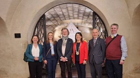 Lecture on local saint, St Willibrord, in Old Leighlin cathedral tomorrow, Thursday