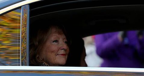 President leads tributes to Kathleen Watkins after her death aged 90