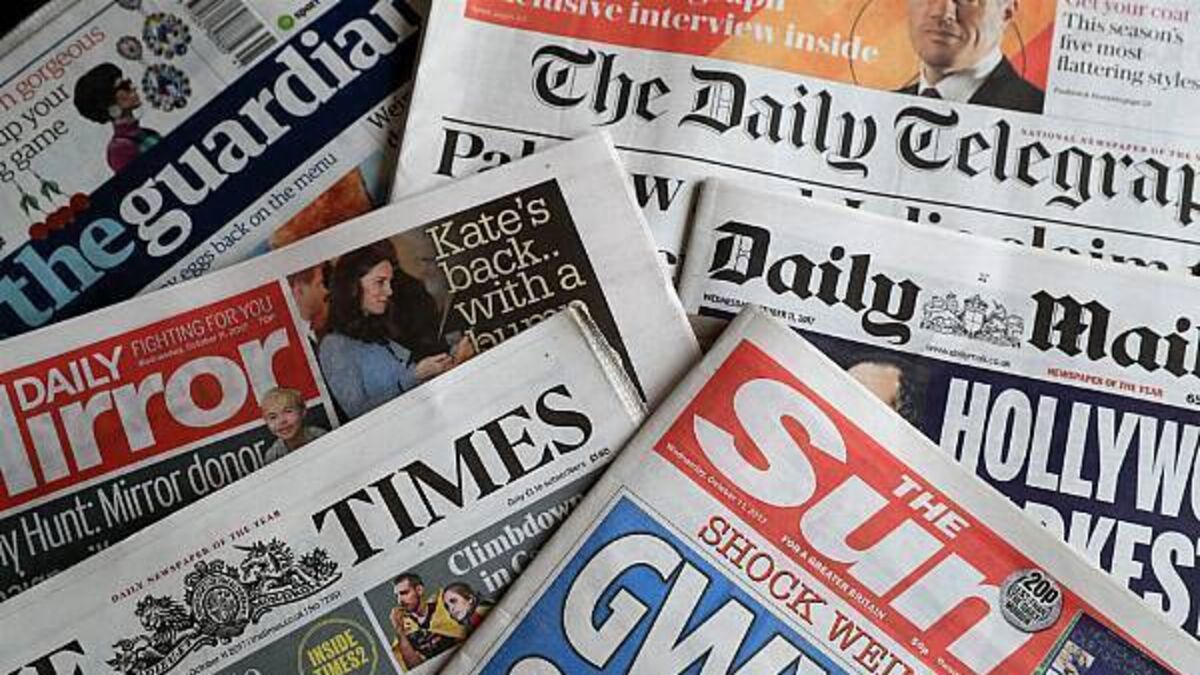 What the papers say: Friday's front pages