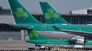 Aer Lingus reports drop in operating profits and blames pilots' strike action Aer Lingus reports drop in operating profits and blames pilots' strike action