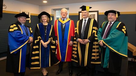 Willie Mullins awarded honorary doctorate by South East Technological University