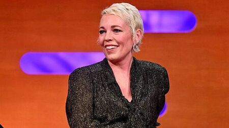 Olivia Colman’s delight on receiving Blue Peter badge: 50 years I’ve wanted one