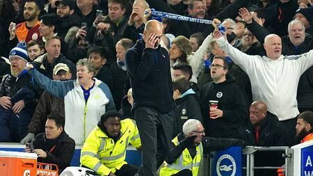 Pep Guardiola says Man City cannot maintain high level but vows ‘we’ll be back’