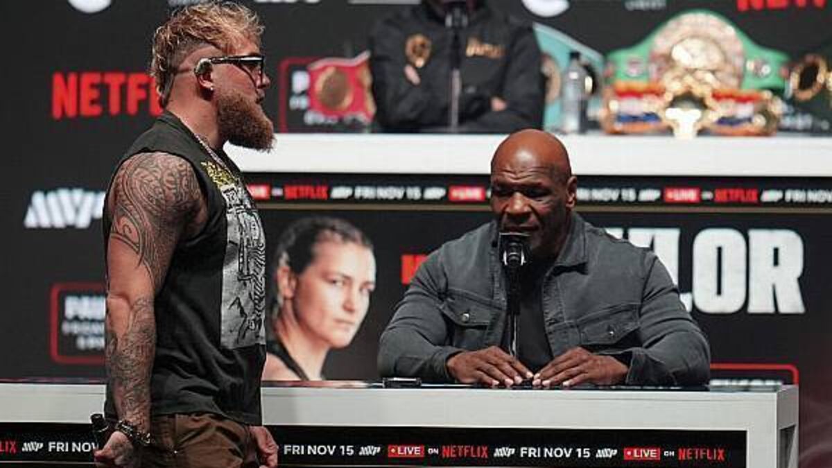 No earful for Jake Paul as Mike Tyson waits to let his boxing do the talking