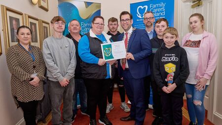 Mum-of-five Deirdre is Carlow’s family carer of the year for 2024