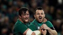 Andrew Porter says veteran mentor Cian Healy remains a ‘huge asset’ for Ireland