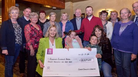 Grange night out raised €11,000 for Roxanne’s medical treatment