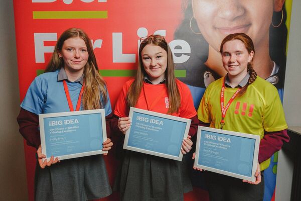 Holly Murphy, Alex Walsh and Ava O'Dwyer