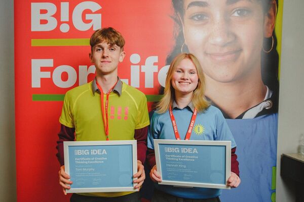 Tom Murphy and Hannah King