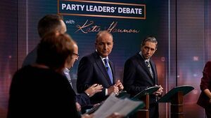 Fiery exchanges in the first televised leaders debate of the general election Fiery exchanges in the first televised leaders debate of the general election