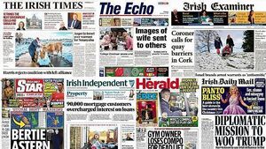 What the papers say: Friday's front pages What the papers say: Friday's front pages