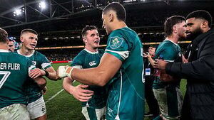 Saturday sport: Ireland ease to Fiji victory, Arsenal beat Forest