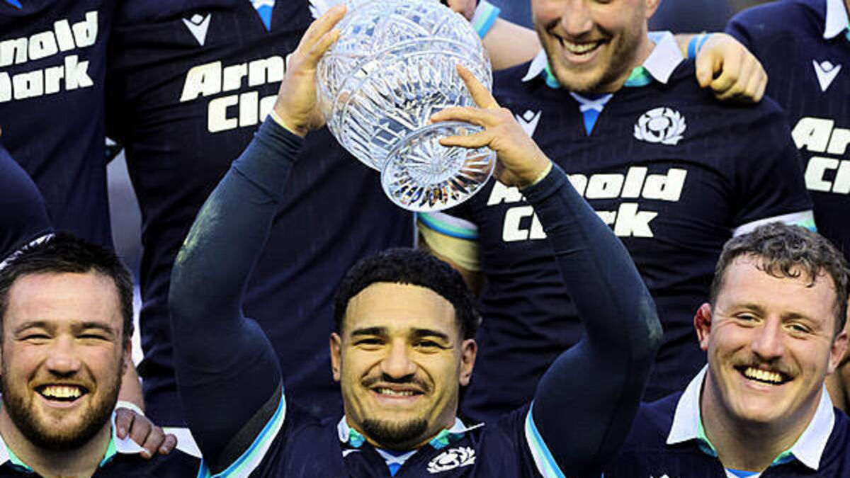 Sione Tuipulotu says Scotland were always ‘very confident’ of beating Wallabies