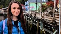 Footage emerges of Irishman accused of American woman's murder walking hand-in-hand with her