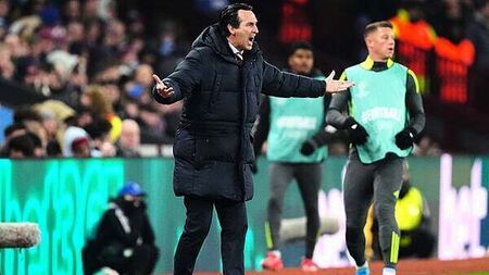 Aston Villa’s disallowed goal would have counted in England – Unai Emery