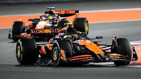 Lando Norris hands Oscar Piastri victory as McLaren take one-two in Qatar sprint