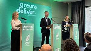 'It is hard being a Green, as Kermit the frog used to say' - Green Party deputy leader, Róisín Garvey 'It is hard being a Green, as Kermit the frog used to say' - Green Party deputy leader, Róisín Garvey