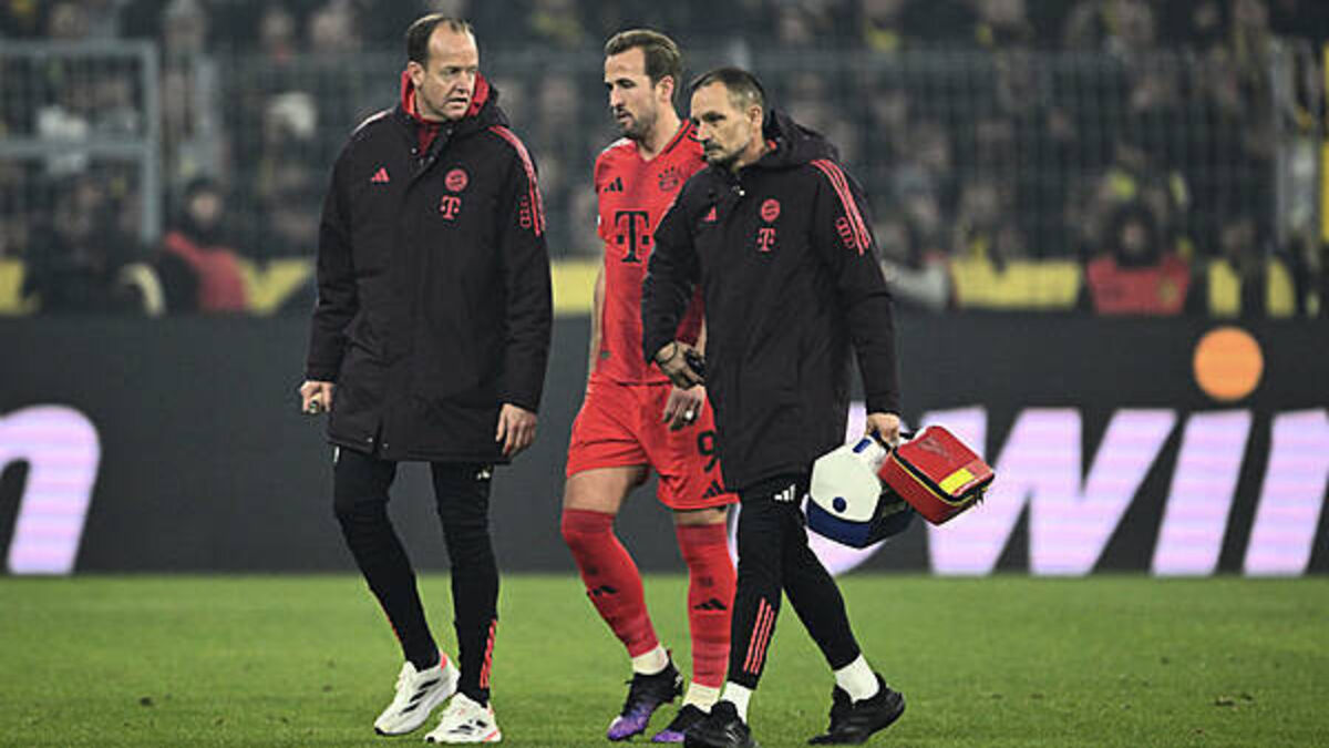 Harry Kane out ‘for the time being’ after hamstring tear