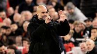 Pep Guardiola did not expect ‘sacked in the morning’ chants at Anfield