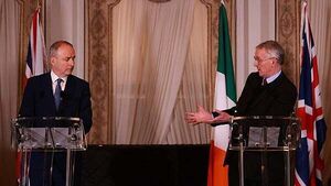 Irish and UK governments commit to finding ‘way through’ legacy disagreements Irish and UK governments commit to finding ‘way through’ legacy disagreements