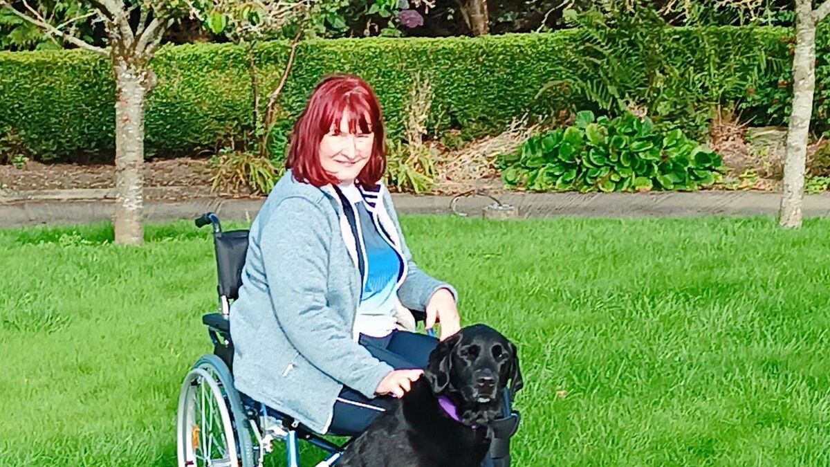 Colette is Carlow champion for Dogs for the Disabled