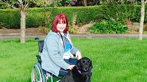 Colette is Carlow champion for Dogs for the Disabled