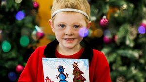 Little hero Caoimhe wants to share the magic of Christmas with sick children