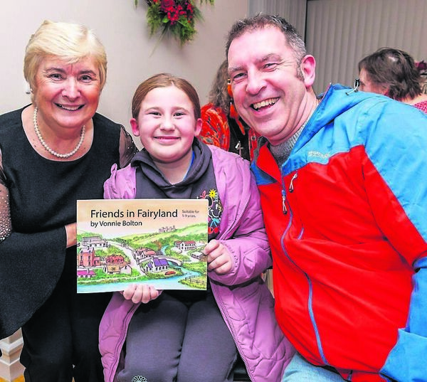 Vonnie Bolton with Jason Culleton and his daughter Freya Vonnie Bolton with Jason Culleton and his daughter Freya