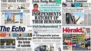 What the papers say: Tuesday's front pages