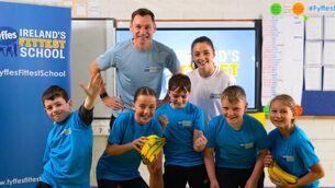 <p>David Gillick is calling on Carlow schools to get involved in Ireland's Fittest School</p> <p>David Gillick is calling on Carlow schools to get involved in Ireland's Fittest School</p>