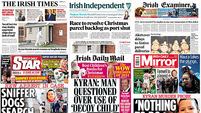 What the papers say: Friday's front pages