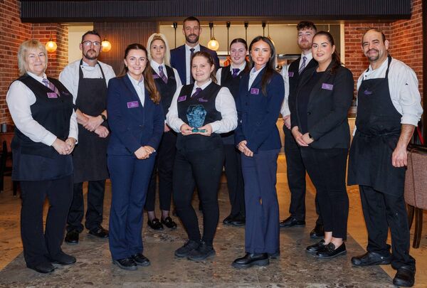 Staff at the Talbot Hotel, Carlow