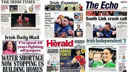 What the papers say: Monday's front pages